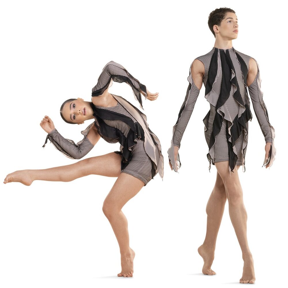 Revolution Dancewear TD26488 Quake Size MC Contemporary Acro Costume Size MC